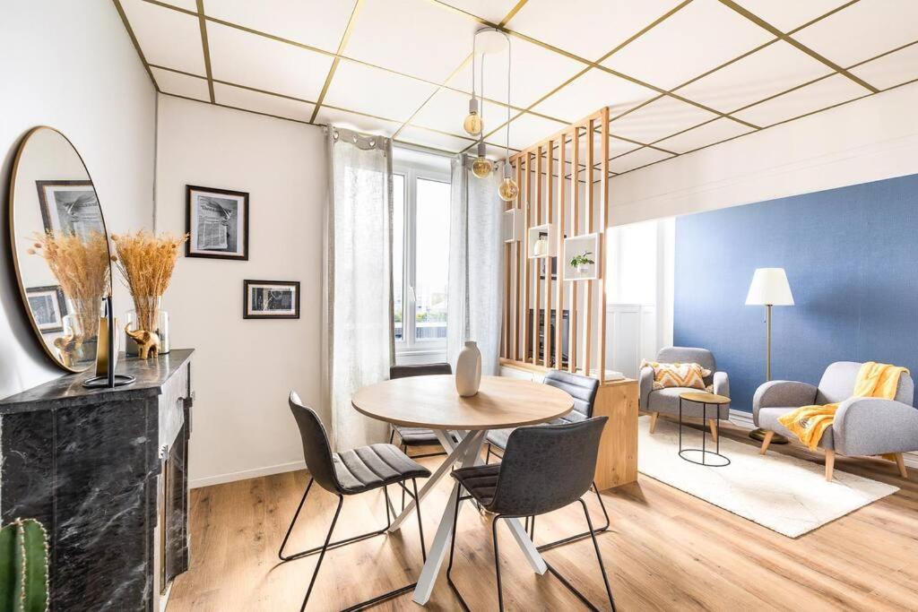 Appartement Cozy En Face De La Gare - 쎙브히육 외부 사진